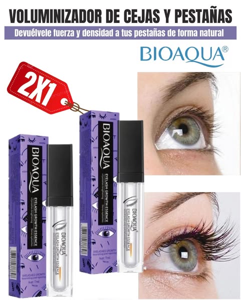 OFERTA 2X1 SÉRUM DE CRECIMIENTO PESTAÑAS BIOAQUA®