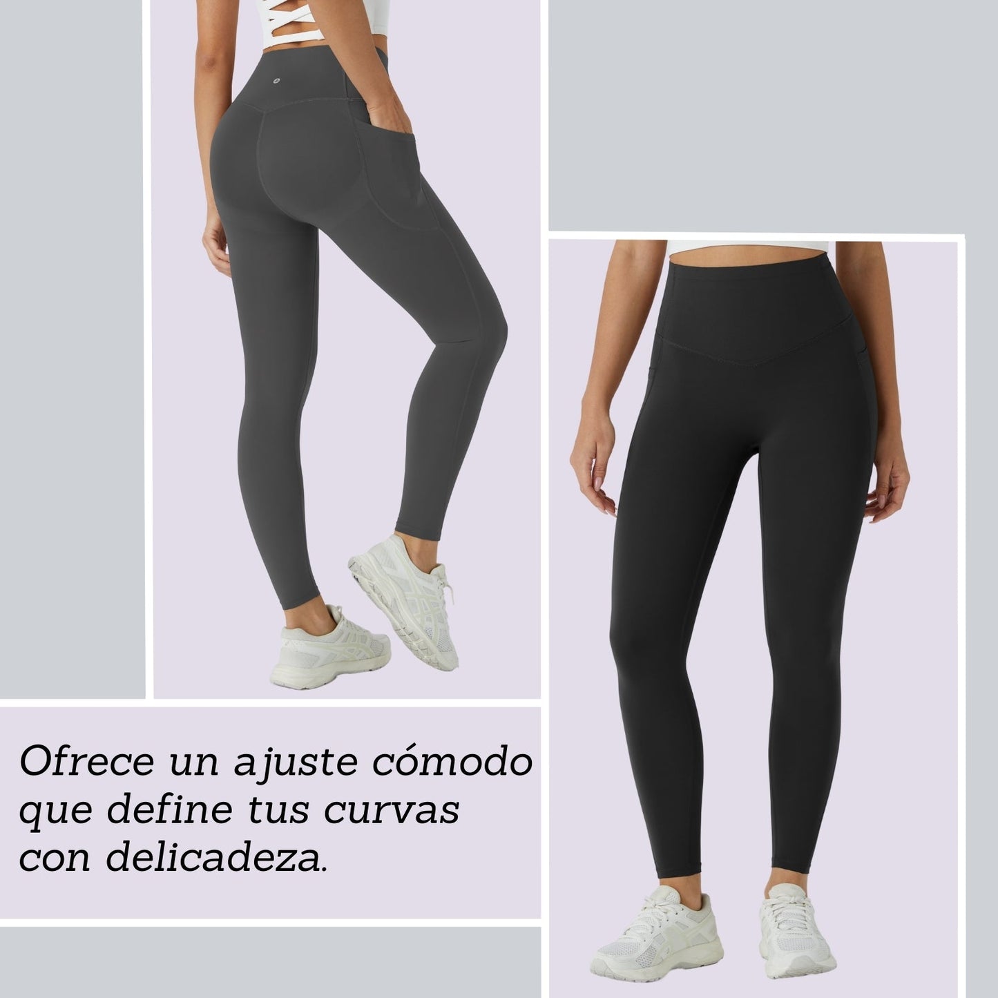PAGA 1 LLEVA 2  ✅ Leggin Sexy OQQ: ¡Moldea tu figura y entrena con Confianza!