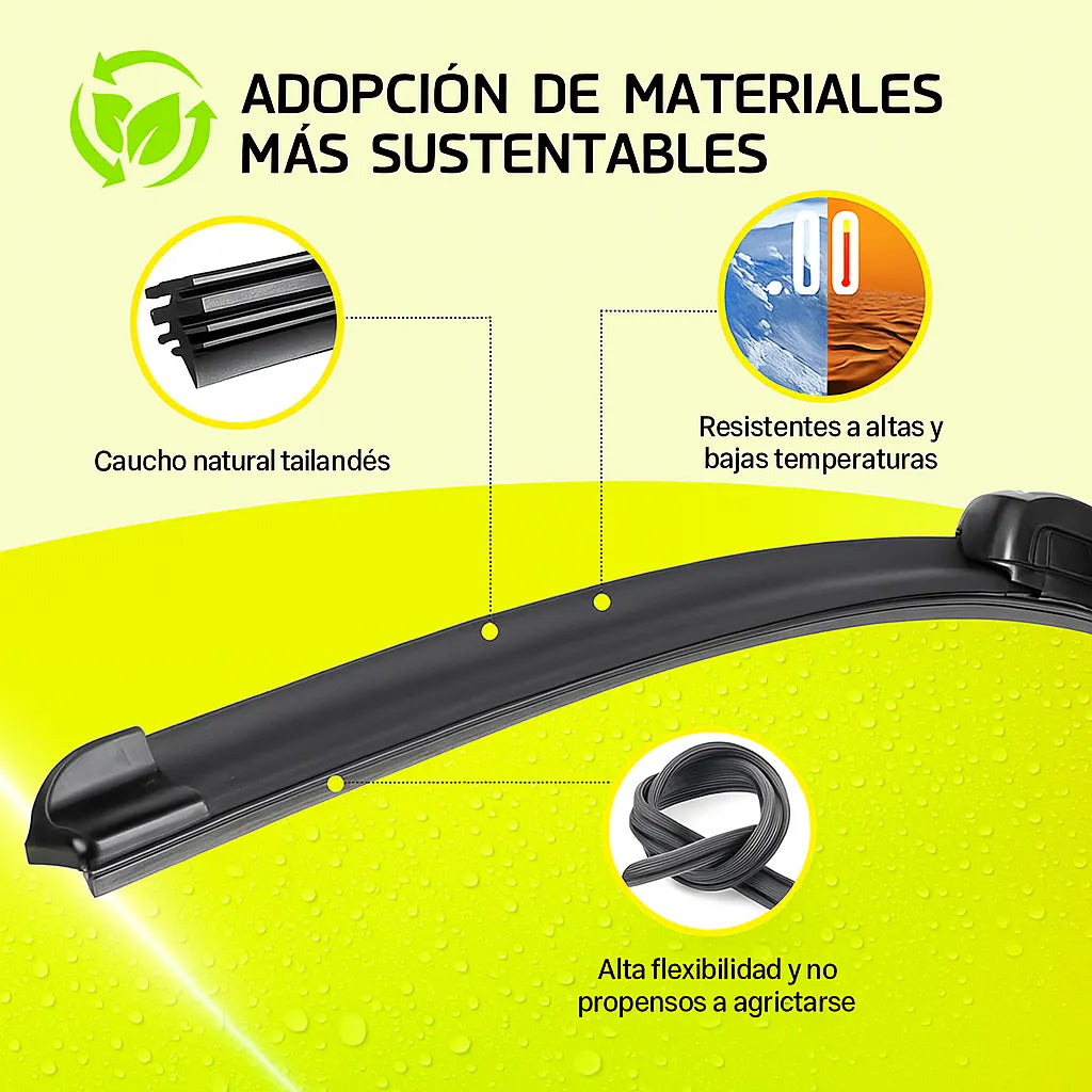 ¡Visibilidad impecable, manejo seguro y sin estrés! Limpiaparabrisas Premium 26 pulgadas