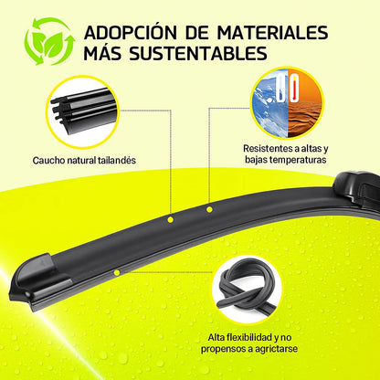 ¡Visibilidad impecable, manejo seguro y sin estrés! Limpiaparabrisas Premium 26 pulgadas