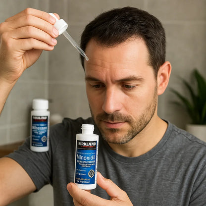 OFERTA 2X1 Minoxidil Kirkland 5% Original – Tratamiento 3 Mes