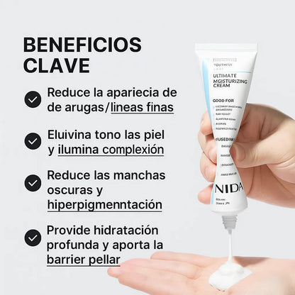 NIDA CREAM®-Crema Reafirmante (Nuevo Envase👨‍⚕️Resultados Clínicamente Comprobados) 100ML