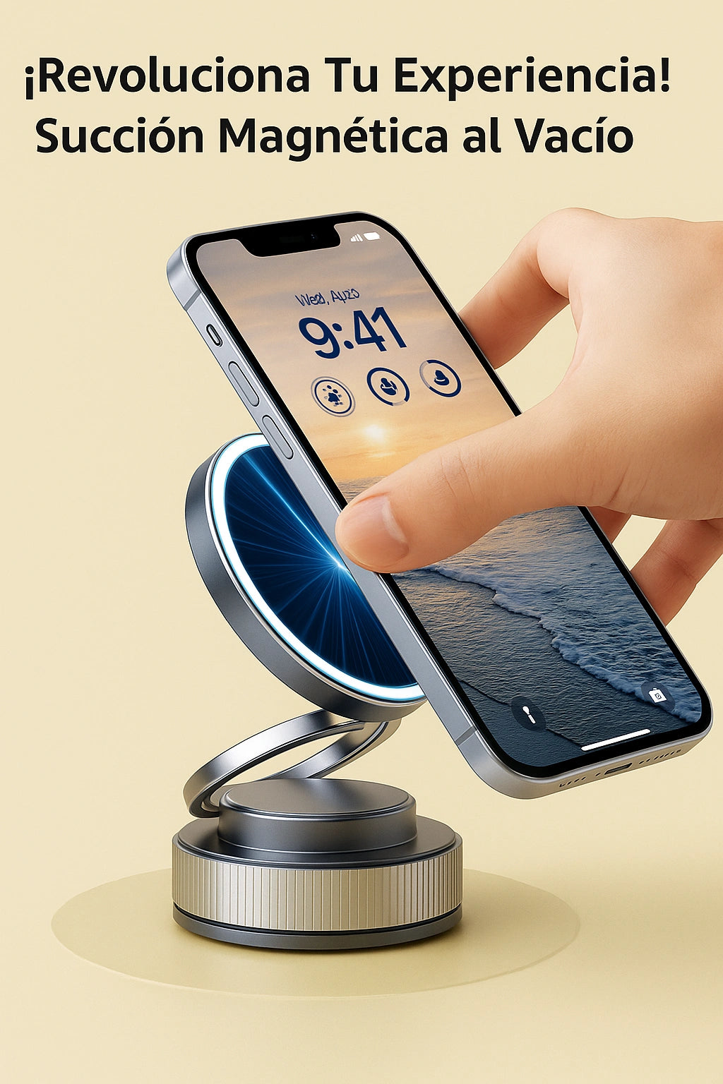 Soporte magnético para celular Giro de 360°