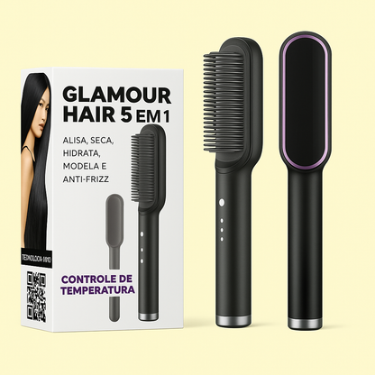 Glamour Hair™ Cepillo 5 en 1