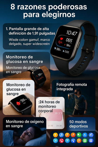 HealthWatch PRO®  6 meses de garantía