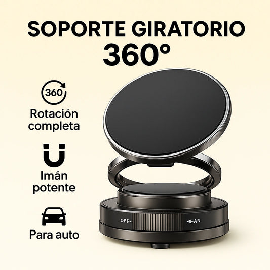 Soporte magnético para celular Giro de 360°